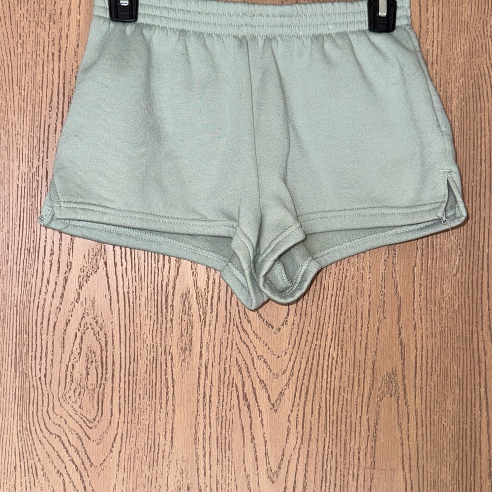 Refuge Light Green Athletic Shorts